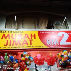 Kedai RM2 Murah Jimat Ayer Keroh